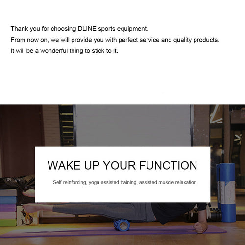 Yoga Column Fitness Pilates Yoga Foam Roller Block